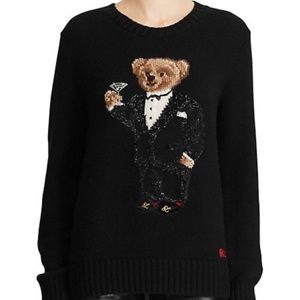 Martini Polo Bear Sweater by Polo Ralph Lauren (Limited Edition)